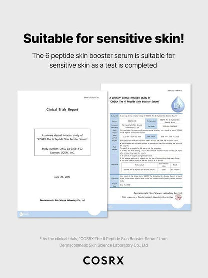 COSRX The 6 Peptide Skin Booster Serum