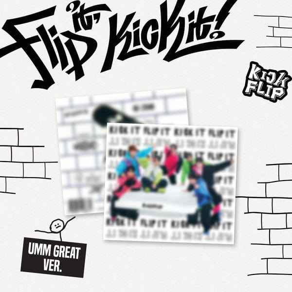 KickFlip - 1st Mini Album [Flip it, Kick it!] (Digipack Ver.)