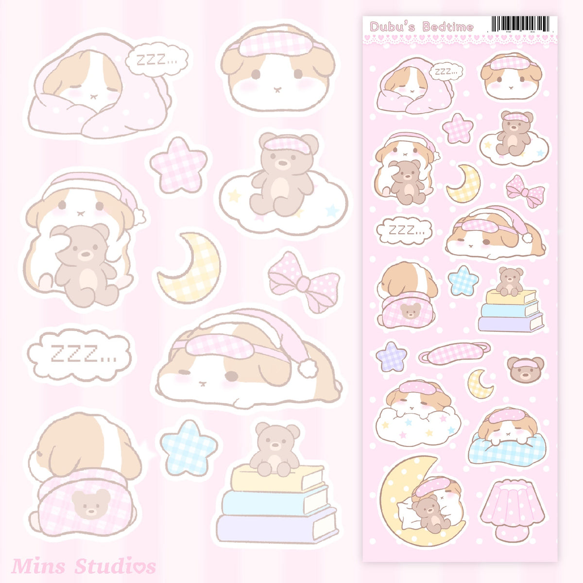 Dubu’s Bedtime Sticker