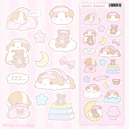 Dubu’s Bedtime Sticker