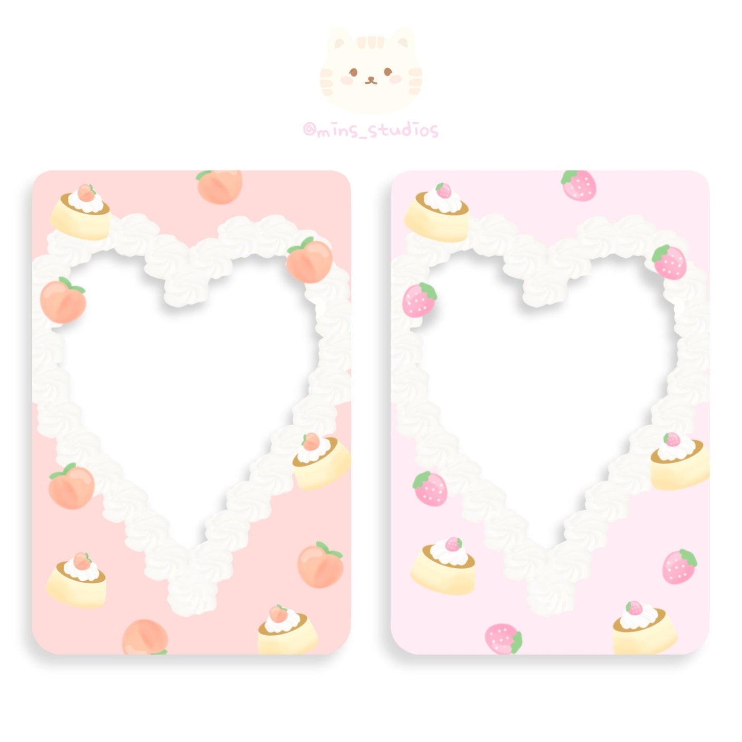 MINS STUDIOS Fruit Deco Frame Card