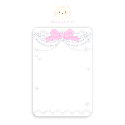 MINS STUDIOS Lace Deco Frame