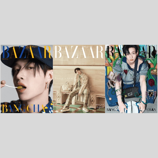 BAZAAR - February 2025 Stray Kids BANG CHAN Cover