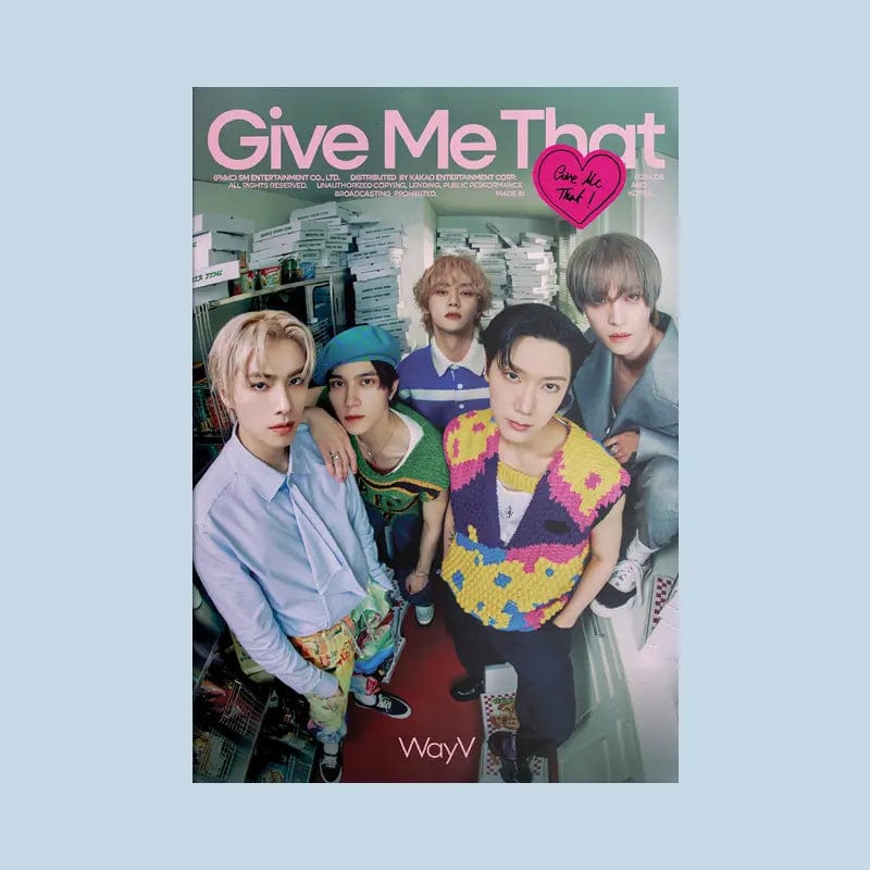 WayV - 5th Mini Album [Give Me That] (Photobook Ver.)