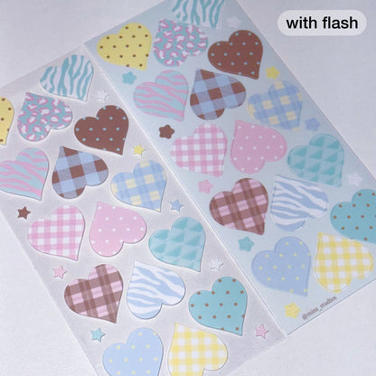 MINS STUDIOS Whimsy Heart Mini Sticker