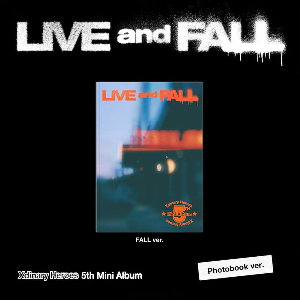 Xdinary Heroes - 5th Mini Album [LIVE and FALL] (Photobook Ver.)