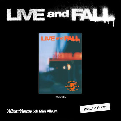 Xdinary Heroes - 5th Mini Album [LIVE and FALL] (Photobook Ver.)