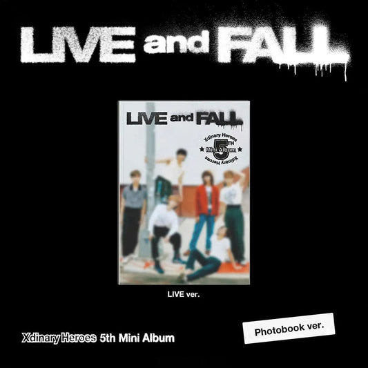 Xdinary Heroes - 5th Mini Album [LIVE and FALL] (Photobook Ver.)