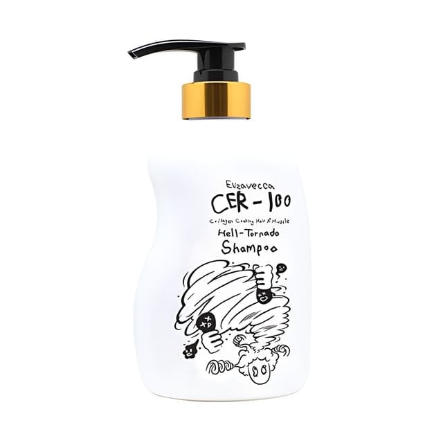 Elizavecca - CER-100 Collagen Coating Hair A + Muscle Helltornado Shampoo 500ml