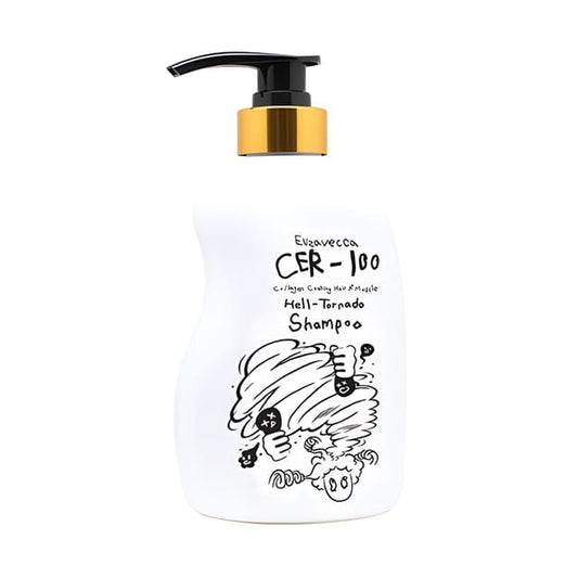 Elizavecca - CER-100 Collagen Coating Hair A + Muscle Helltornado Shampoo 500ml