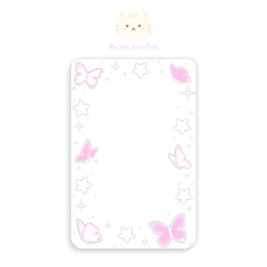 MINS STUDIOS Y2k Butterfly Deco Frame