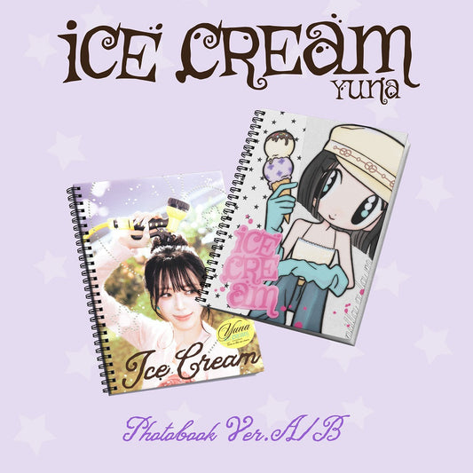 (APPLE MUSIC) YUNA (ITZY) - [Ice Cream] (Photobook Ver.)