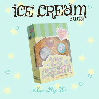 (FANS SHOP) YUNA (ITZY) - [Ice Cream] (MINI BAG Ver.) (MD Ver.)