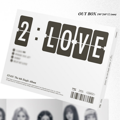STAYC - 6TH SINGLE ALBUM : 2:LOVE