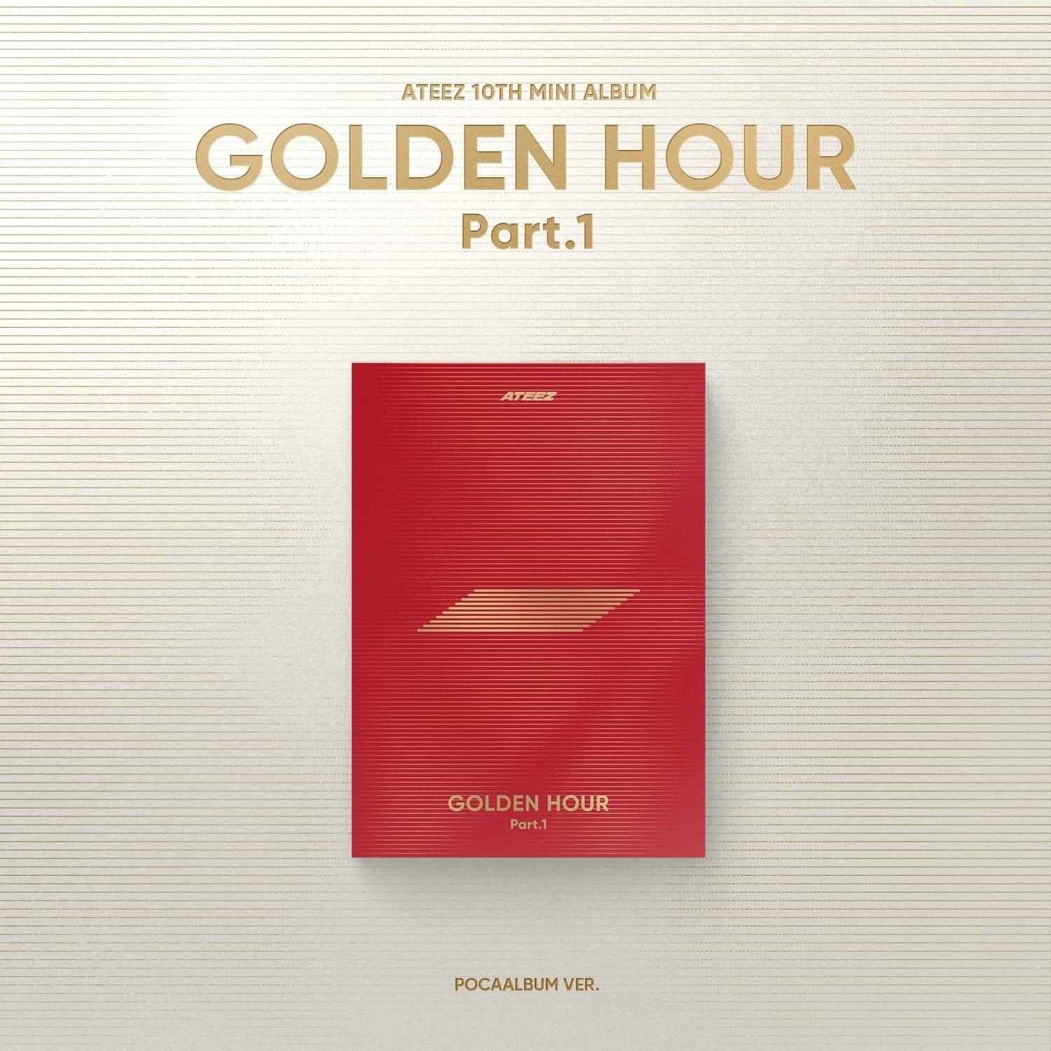ATEEZ - 10th Mini Album [GOLDEN HOUR : Part.1] (POCAALBUM Ver.)