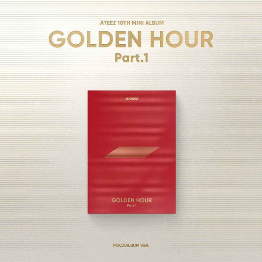 ATEEZ - 10th Mini Album [GOLDEN HOUR : Part.1] (POCAALBUM Ver.)