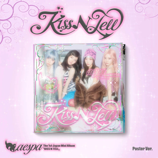 aespa KISS N TELL 1st JP Mini Album Poster Ver - Main Image