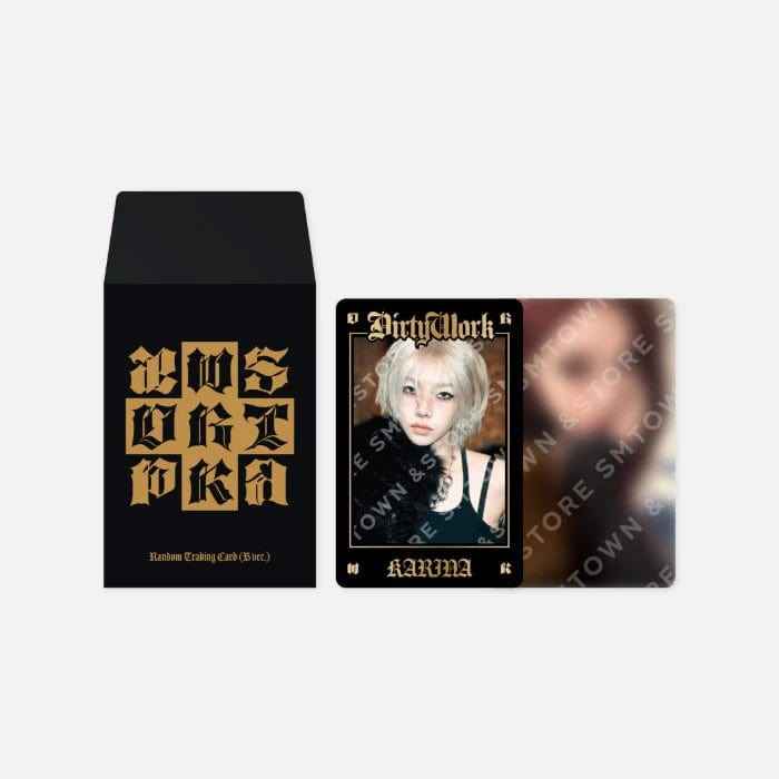aespa - Dirty Work - RANDOM TRADING CARD SET B