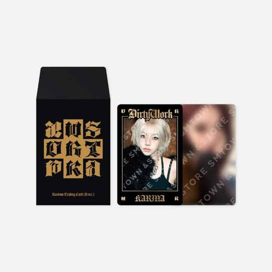 aespa - Dirty Work - RANDOM TRADING CARD SET B