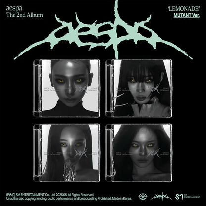 AESPA 2ND ALBUM - LEMONADE (MUTANT VER)