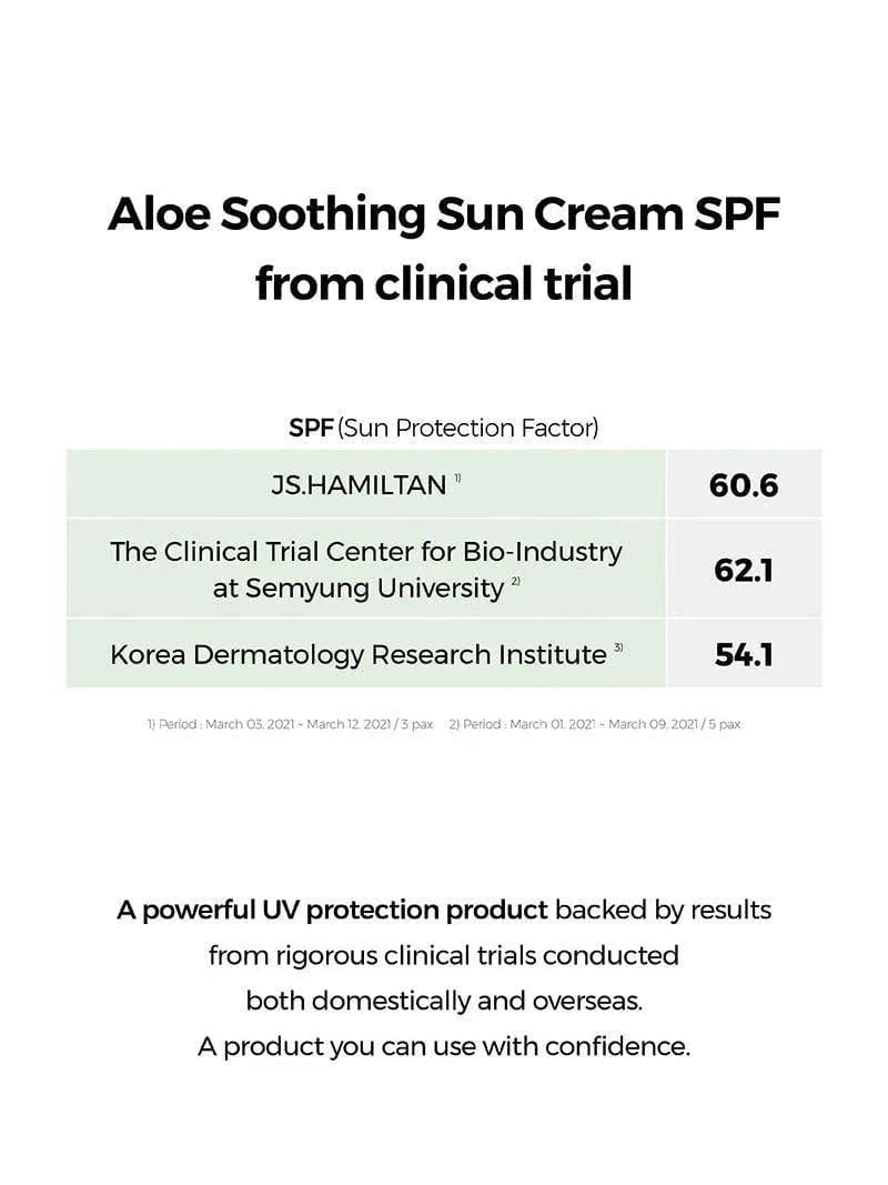 COSRX Aloe Soothing Sun Cream SPF50+PA++++ 50ml