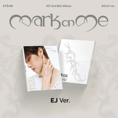 &TEAM - KR 2ND MINI ALBUM [MARK ON ME] (SOLO VER.)