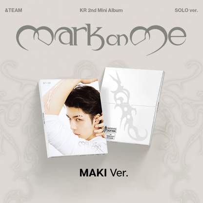 &TEAM - KR 2ND MINI ALBUM [MARK ON ME] (SOLO VER.)
