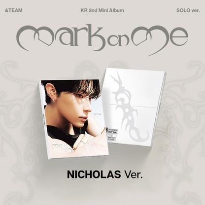 &TEAM - KR 2ND MINI ALBUM [MARK ON ME] (SOLO VER.)
