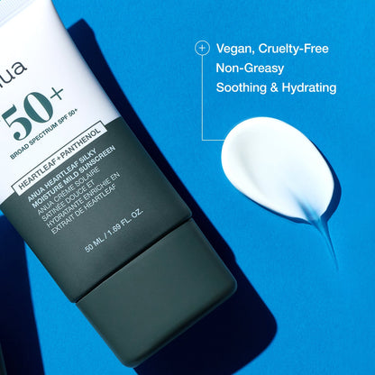 ANUA Heartleaf Silky Moisture Suncream 50ml