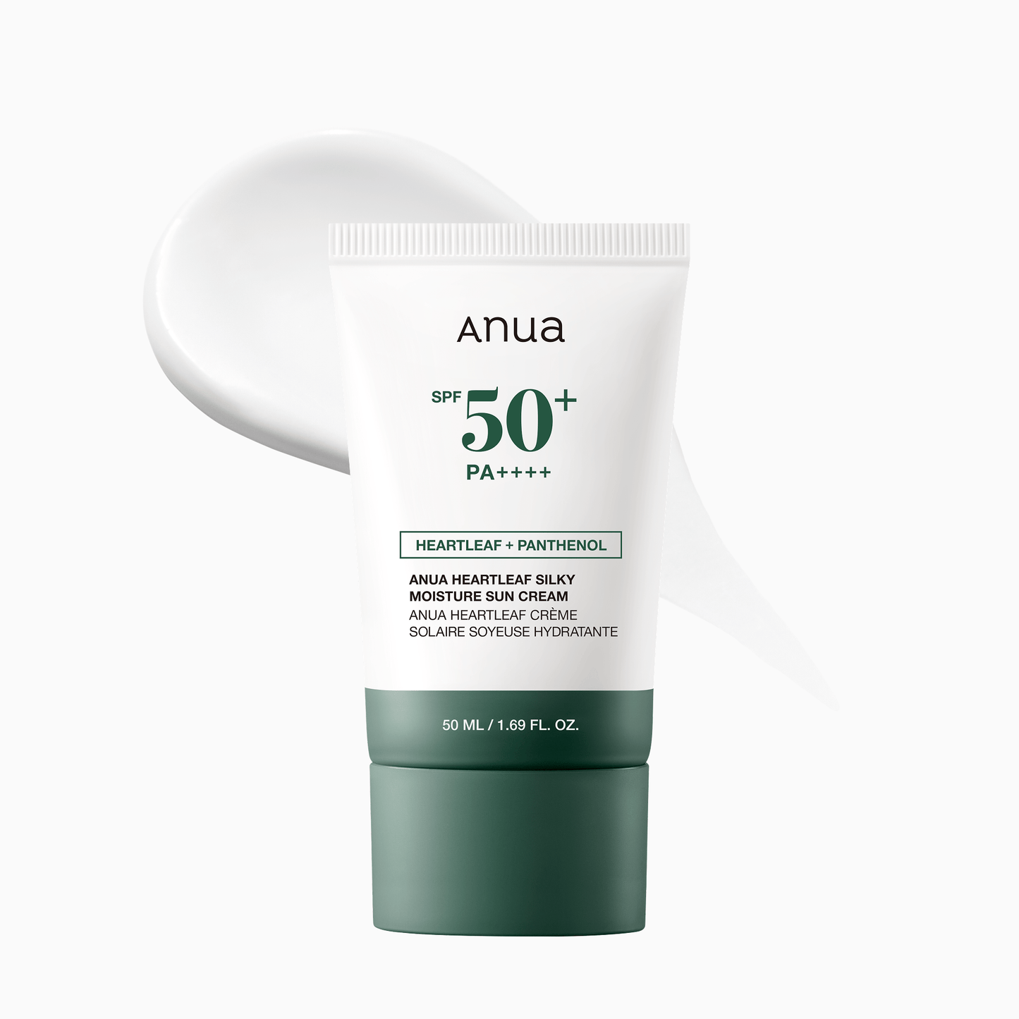 ANUA Heartleaf Silky Moisture Suncream 50ml
