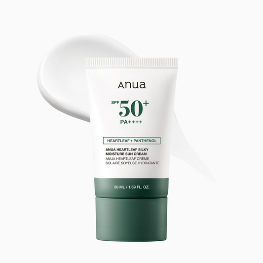 ANUA Heartleaf Silky Moisture Suncream 50ml