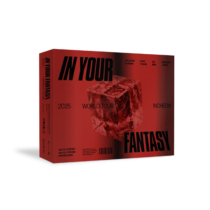 ATEEZ IN YOUR FANTASY 2025 WORLD TOUR IN INCHEON DVD - main image