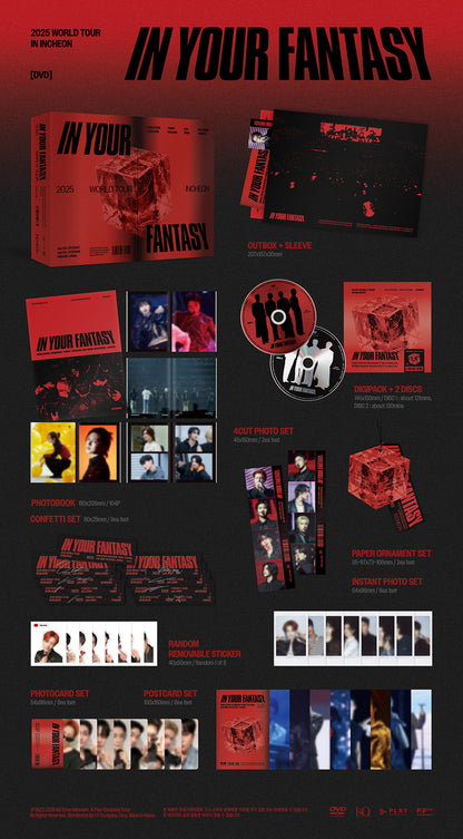 ATEEZ - IN YOUR FANTASY [2025 WORLD TOUR IN INCHEON - DVD] gallery image 1