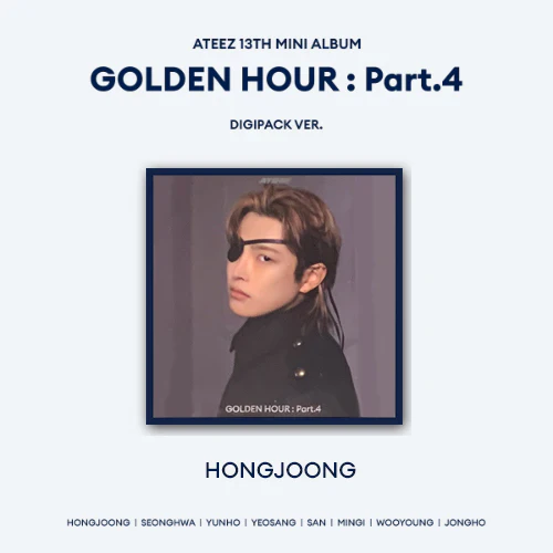 ATEEZ - 13th Mini Album [GOLDEN HOUR : Part.4] (DIGIPACK Ver.)