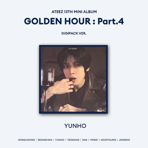 ATEEZ - 13th Mini Album [GOLDEN HOUR : Part.4] (DIGIPACK Ver.)