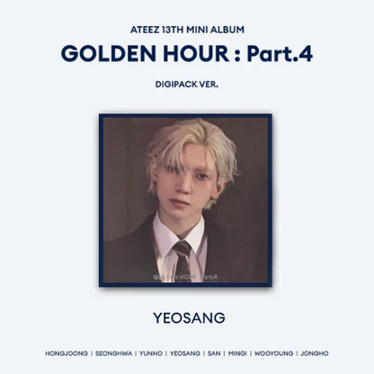 ATEEZ - 13th Mini Album [GOLDEN HOUR : Part.4] (DIGIPACK Ver.)