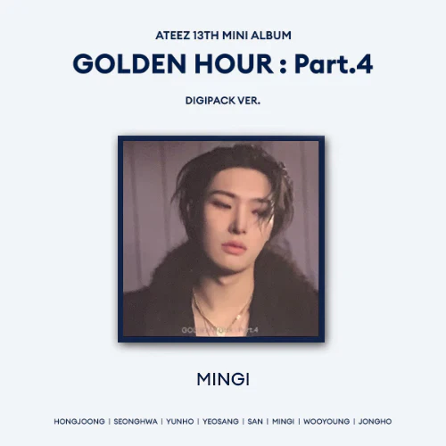ATEEZ - 13th Mini Album [GOLDEN HOUR : Part.4] (DIGIPACK Ver.)