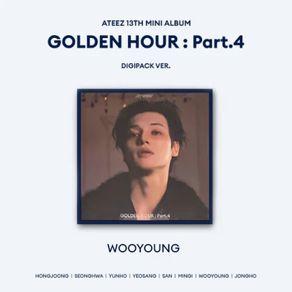 ATEEZ - 13th Mini Album [GOLDEN HOUR : Part.4] (DIGIPACK Ver.)