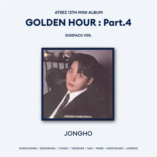 ATEEZ - 13th Mini Album [GOLDEN HOUR : Part.4] (DIGIPACK Ver.)