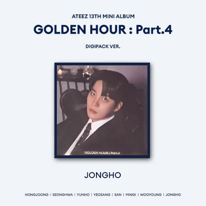 ATEEZ - 13th Mini Album [GOLDEN HOUR : Part.4] (DIGIPACK Ver.)