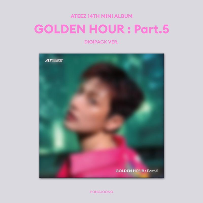 ATEEZ 14TH MINI ALBUM - GOLDEN HOUR : PART.5 (DIGIPACK VER.)
