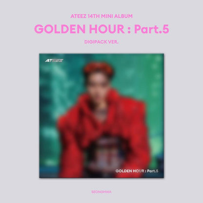 ATEEZ 14TH MINI ALBUM - GOLDEN HOUR : PART.5 (DIGIPACK VER.)