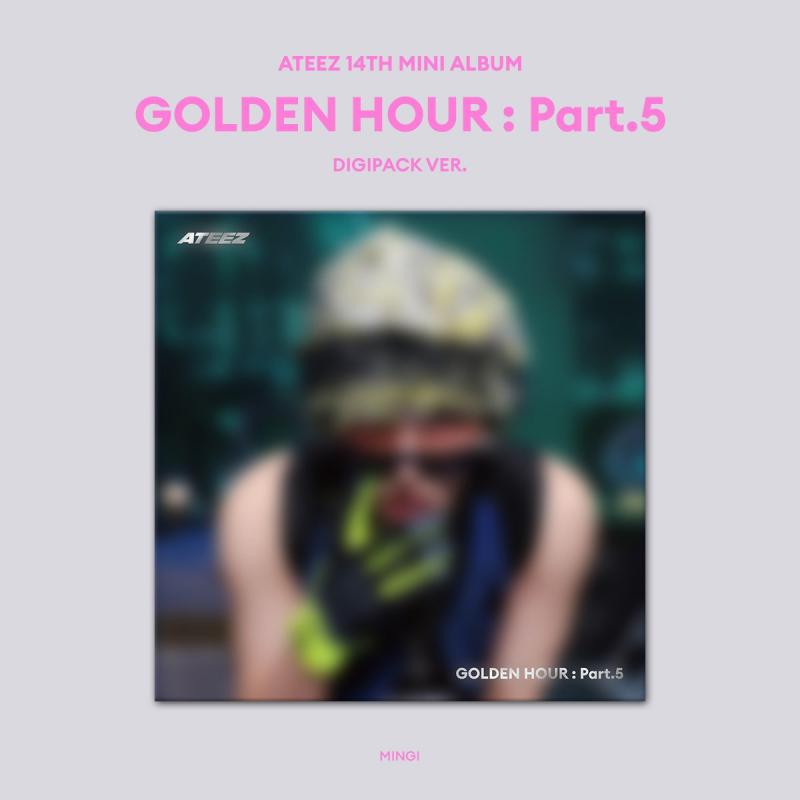 ATEEZ 14TH MINI ALBUM - GOLDEN HOUR : PART.5 (DIGIPACK VER.)