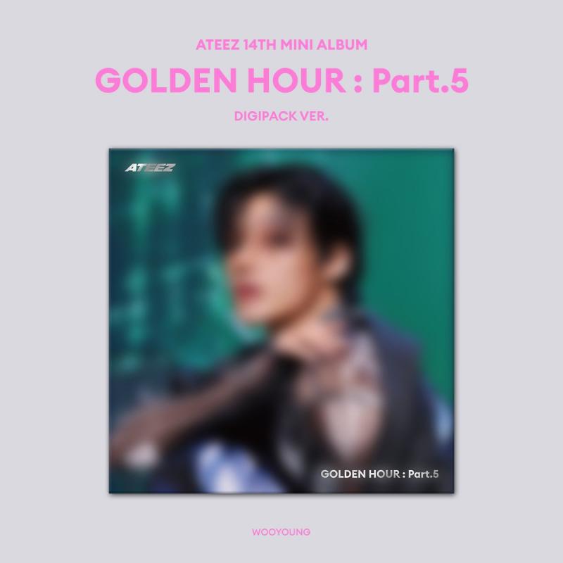ATEEZ 14TH MINI ALBUM - GOLDEN HOUR : PART.5 (DIGIPACK VER.)