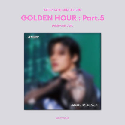 ATEEZ 14TH MINI ALBUM - GOLDEN HOUR : PART.5 (DIGIPACK VER.)
