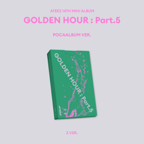 ATEEZ 14TH MINI ALBUM - GOLDEN HOUR : PART.5 (POCAALBUM)