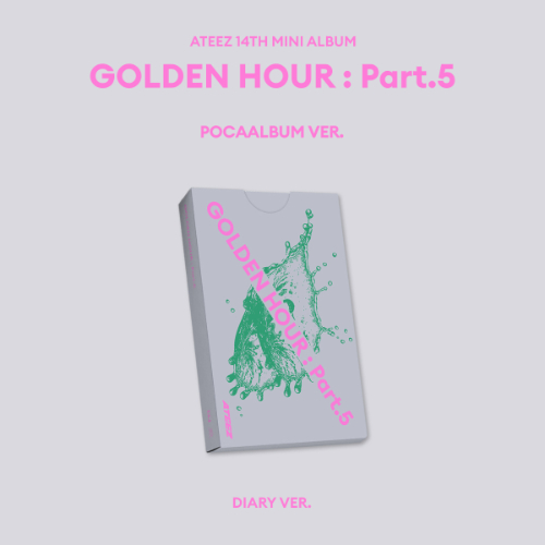 ATEEZ 14TH MINI ALBUM - GOLDEN HOUR : PART.5 (POCAALBUM)