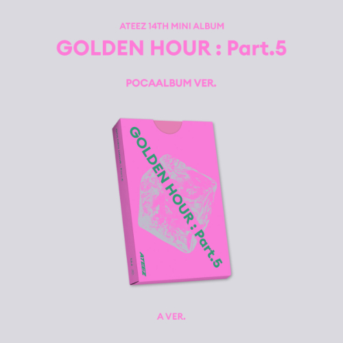 ATEEZ 14TH MINI ALBUM - GOLDEN HOUR : PART.5 (POCAALBUM)