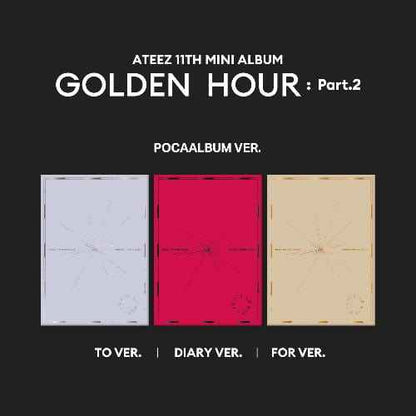 ATEEZ 11th EP GOLDEN HOUR : Part.2 (POCAALBUM VER.)