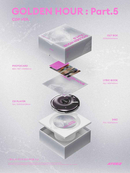 ATEEZ - GOLDEN HOUR : PART.5 (CDP VER.)